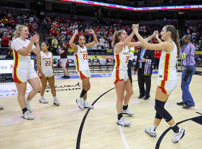 Incarnate Word Kickapoo Missouri girls basketball March 16 2024 David Smith 27597